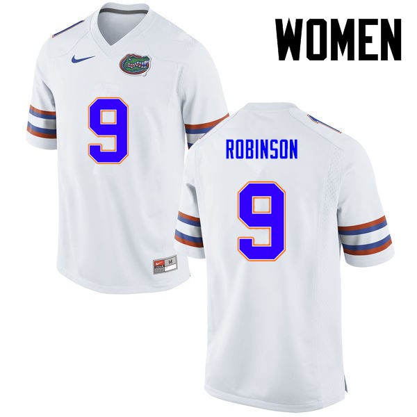 Florida Gators Women #11 Demarcus Robinson College Football White